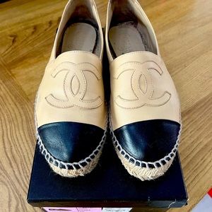 CHANEL Espadrilles in Nude - Size 36/6 Women USA